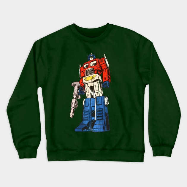 retro prime Crewneck Sweatshirt by nodaiaku